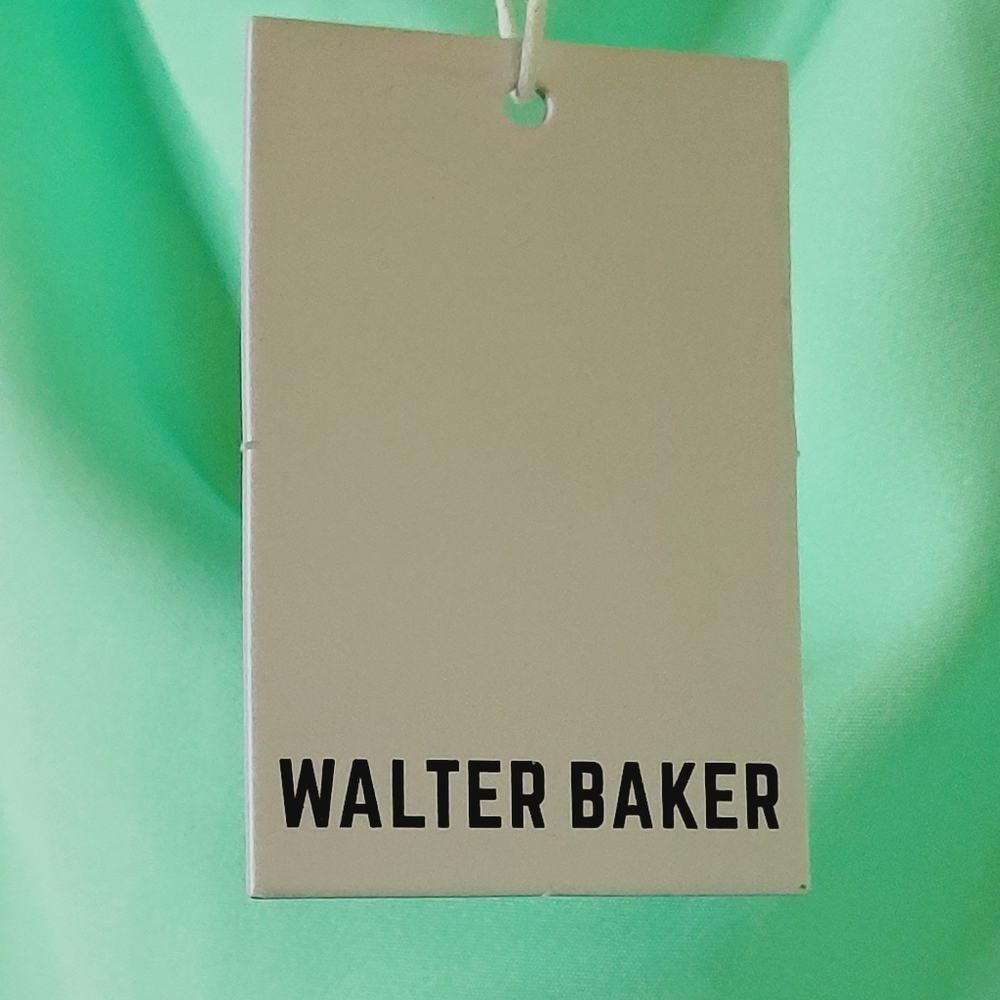 NEW Walter Baker Katarina Mini Skirt, Mint Green 6 - Picture 12 of 16